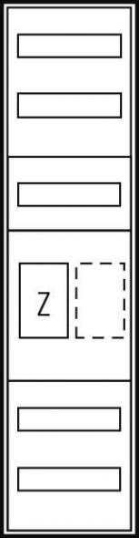 ES17BBXN Komplettschrank EFH/eHZ BB o.SH 5 pol. ES17BBXN Komplettschrank EFH/eHZ BB o.SH 5 pol.