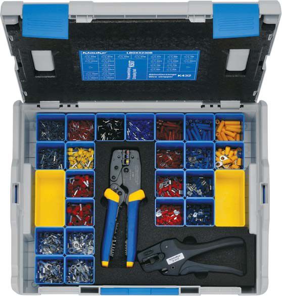 Sortimentskasten isol. u. n.-isol. Kabelverbindungen LBOXX230B Sortimentskasten isol. u. n.-isol. Kabelverbindungen LBOXX230B