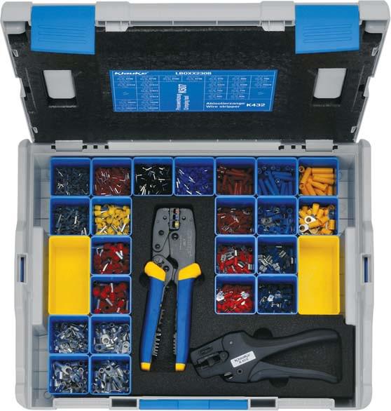 Sortimentskasten isol. u. n.-isol. Kabelverbindungen LBOXX230B Sortimentskasten isol. u. n.-isol. Kabelverbindungen LBOXX230B
