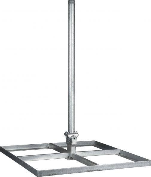ZAS140 Flachdachständer für 4 Platten 40x40 ZAS140 Flachdachständer für 4 Platten 40x40