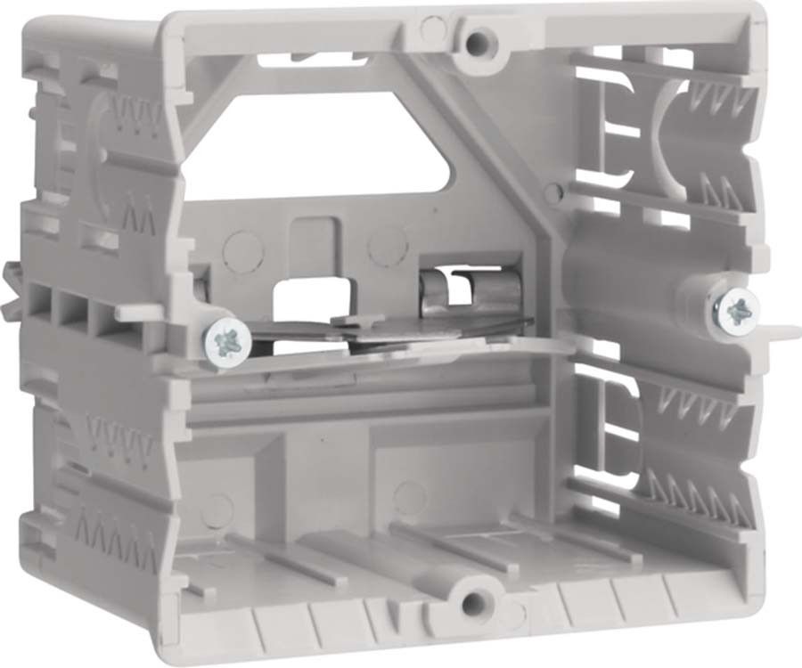 Geräteeinbaudose C-Profil HxB 50x65 grau Geräteeinbaudose C-Profil HxB 50x65 grau