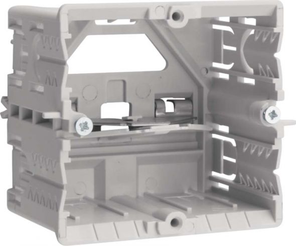 Geräteeinbaudose C-Profil HxB 50x65 grau Geräteeinbaudose C-Profil HxB 50x65 grau