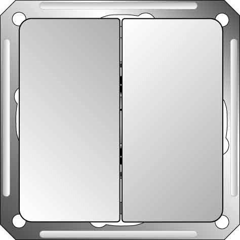 Doppelwechselschalter rw 221664 Doppelwechselschalter rw 221664
