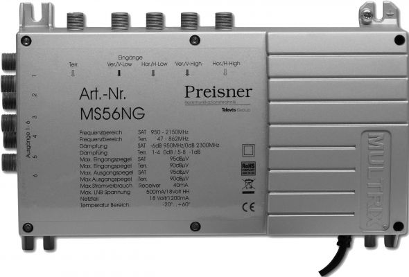 Multischalter MS56NG Multischalter MS56NG