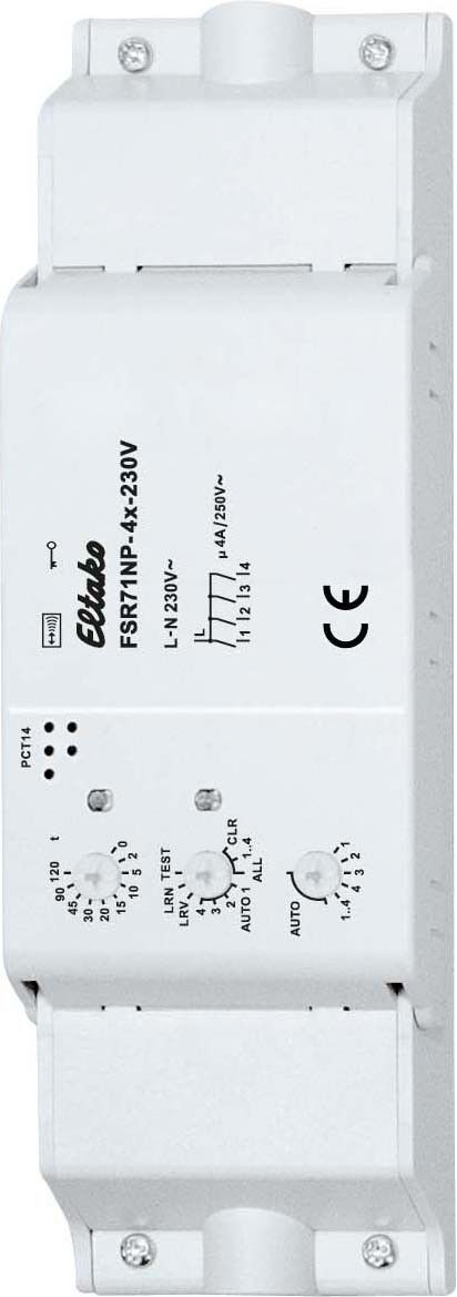 Funk-Stromstoß-Schaltrel. FSR71NP-4x-230V Funk-Stromstoß-Schaltrel. FSR71NP-4x-230V