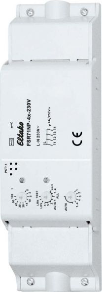 Funk-Stromstoß-Schaltrel. FSR71NP-4x-230V Funk-Stromstoß-Schaltrel. FSR71NP-4x-230V