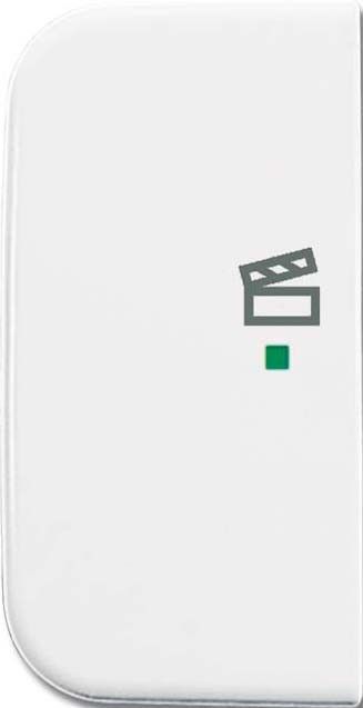 Wippe 1-fach, Symbol Licht 6233-21-214 Wippe 1-fach, Symbol Licht 6233-21-214