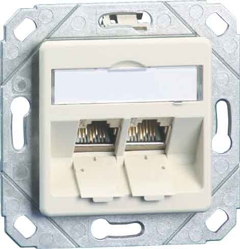 Anschlussdose C6Amodul Upk TN C6Amod-2UPk-270rw Anschlussdose C6Amodul Upk TN C6Amod-2UPk-270rw