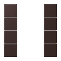 Tastensatz 4-fach LC 504 TSA 4320J terre d'ombre brulee 59