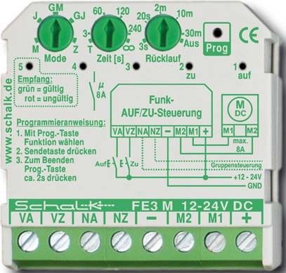 Funkschaltsystem FE3 M (230V AC) Funkschaltsystem FE3 M (230V AC)