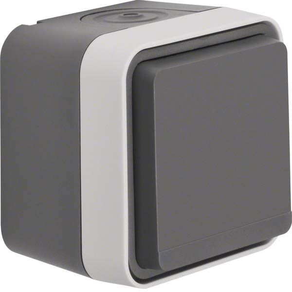 SCHUKO-Steckdose 47403515 grau/lichtgrau matt SCHUKO-Steckdose 47403515 grau/lichtgrau matt