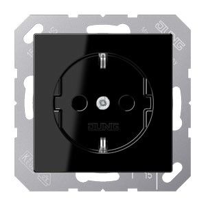 SCHUKO-Steckdose 16A 250V A 1520 KI SW SCHUKO-Steckdose 16A 250V A 1520 KI SW
