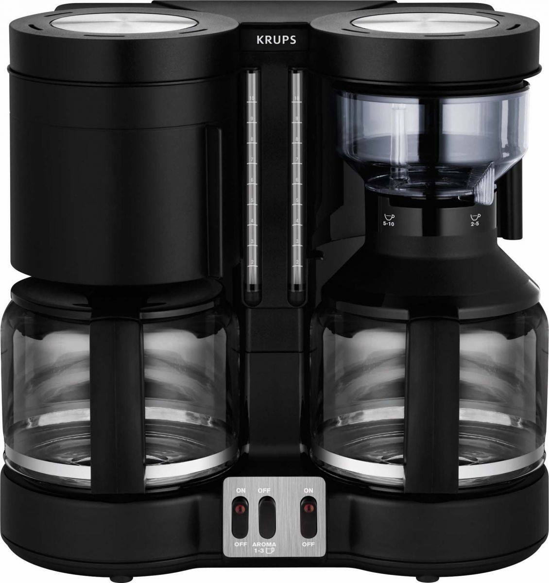 Doppel-Automat Kaffee/Tee KM 8508 sw Doppel-Automat Kaffee/Tee KM 8508 sw