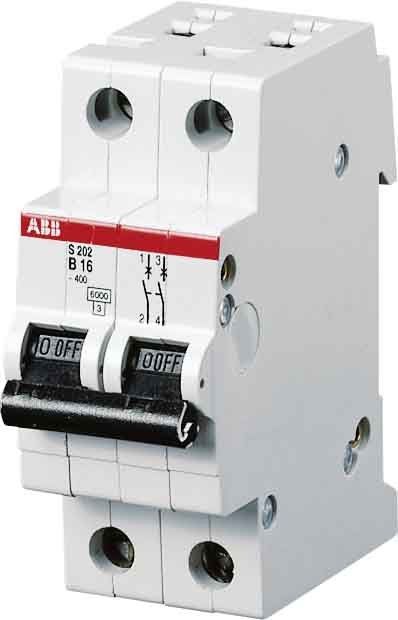 Leitungsschutzschalter S202 B-20A 2pol Leitungsschutzschalter S202 B-20A 2pol
