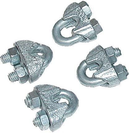 Klemme für Stahlseil 3mm 58306 Klemme für Stahlseil 3mm 58306