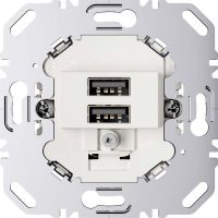 USB Ladesteckdose 230V,2fach,3.0A, pw 260209