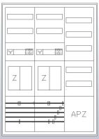 Zählerschrank eHZ 2Z 2R 1V 1APZ, sHS/OKK S37EA422