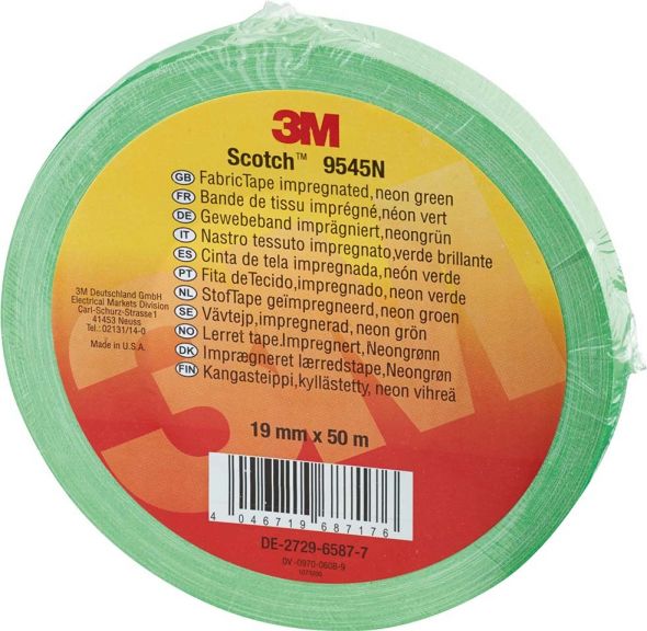 9545N NGR Gewebeband, 19 mm x 50 m x 0,3 mm, grün 9545N NGR Gewebeband, 19 mm x 50 m x 0,3 mm, grün