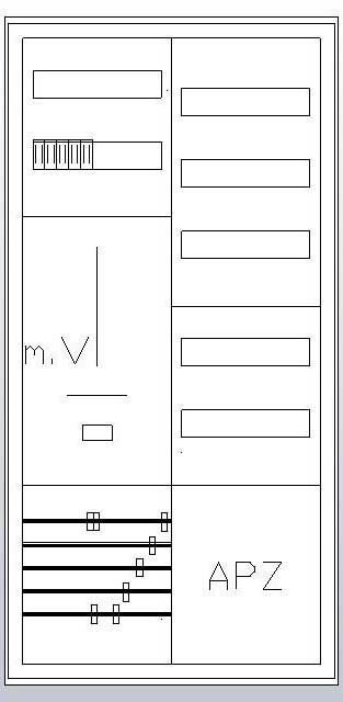 S27ZA110 IP43 SK2 5-polig BxHxT: 550x1100x210mm S27ZA110 IP43 SK2 5-polig BxHxT: 550x1100x210mm