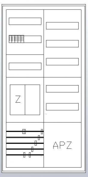 S27EA311 IP43 SK2 5-polig BxHxT: 550x1100x210mm S27EA311 IP43 SK2 5-polig BxHxT: 550x1100x210mm