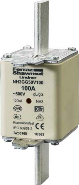 NH-Sicherung NH3 315A gL/gG NH-Sicherung NH3 315A gL/gG