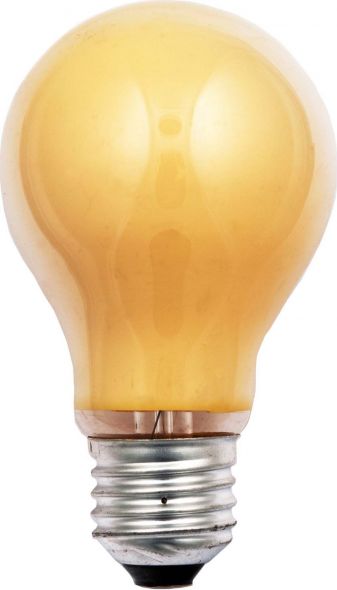 40252 Glühlampe E27 40W gelb 40252 Glühlampe E27 40W gelb