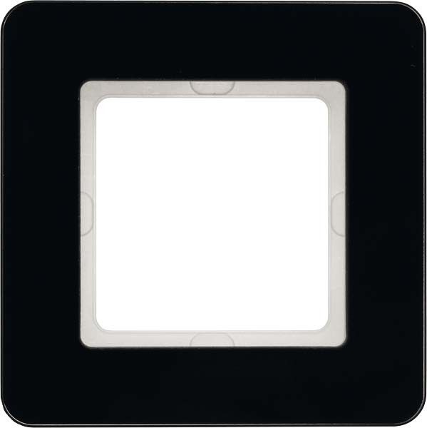 Rahmen 1-fach 10116076 Glas schwarz Rahmen 1-fach 10116076 Glas schwarz