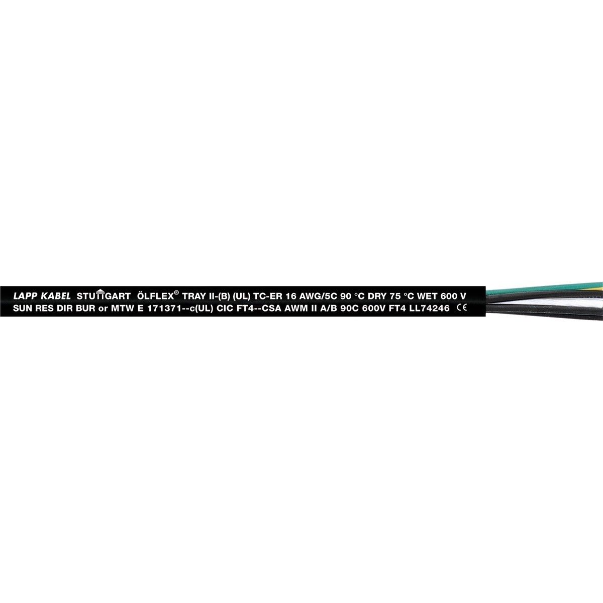 ÖLFLEX TRAY II 41G1,5 221641 Schnittlänge ÖLFLEX TRAY II 41G1,5 221641 Schnittlänge
