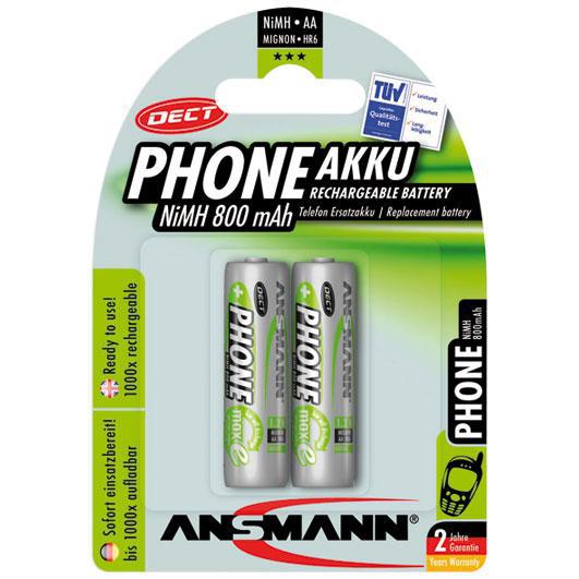 Akku DECT NiMh 1,2V/800 mAh Mignon Akku DECT NiMh 1,2V/800 mAh Mignon
