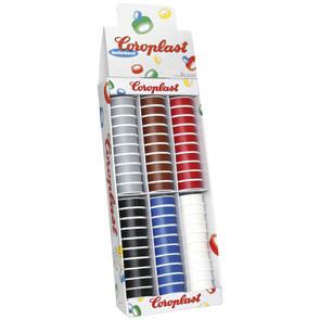 60 Rollen Isolierband PVC 4,5 m farbig sortiert 60 Rollen Isolierband PVC 4,5 m farbig sortiert