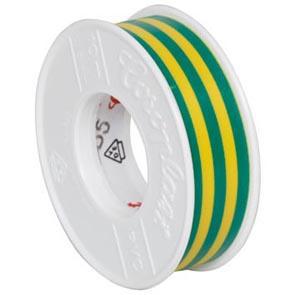 Isolierband PVC 10 m grün/gelb Isolierband PVC 10 m grün/gelb