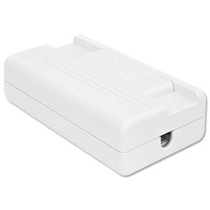 Schnur-Fußdimmer 20-500W Phasenanschnitt weiß