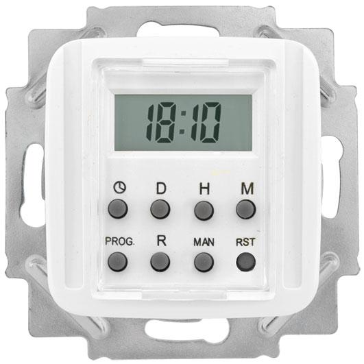 LCD-Zeitschaltuhr elektronisch reinweiß LCD-Zeitschaltuhr elektronisch reinweiß