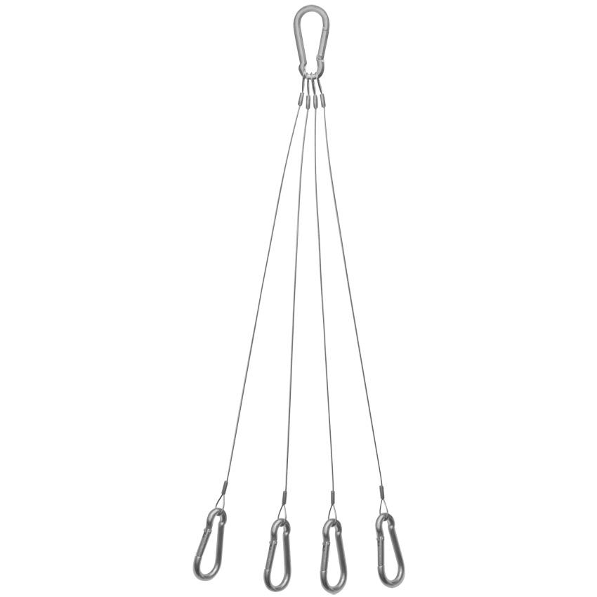 Anhängeeinheit Pegasus 4 Drahtseile L 300 Anhängeeinheit Pegasus 4 Drahtseile L 300