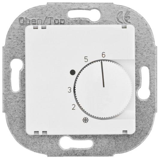 Kombi-Raumthermostat SI Wechsler +5° bis +30° reinweiß Kombi-Raumthermostat SI Wechsler +5° bis +30° reinweiß