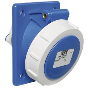 Anbausteckdose 230V/16A 3-pol IP67 Anbausteckdose 230V/16A 3-pol IP67