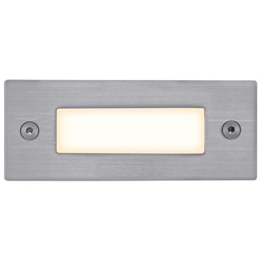 LED Einbauleuchte edelstahl für außen ET 50, WA 100 x 35, AM 110 x 44