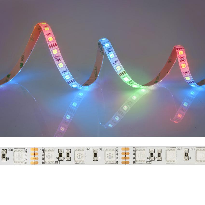 RGB-LED-Flexstreifen L 5 m 300 RGB-LEDs 390lm RGB-LED-Flexstreifen L 5 m 300 RGB-LEDs 390lm