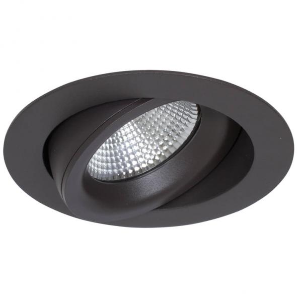 LED-Einbauleuchte JUNISTAR 7W 560lm 3000K anthrazit LED-Einbauleuchte JUNISTAR 7W 560lm 3000K anthrazit