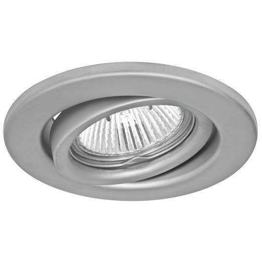 NV-Einbauleuchte 1x GU5,3 12V 50W alumatt schwenkbar 30° NV-Einbauleuchte 1x GU5,3 12V 50W alumatt schwenkbar 30°