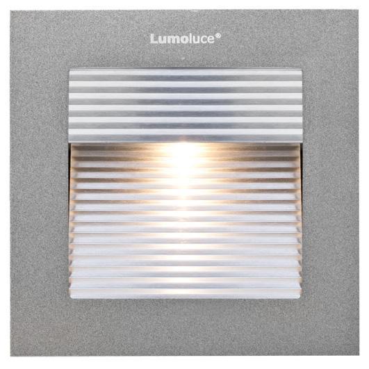 LED Einbauleuchte alu gebürstet