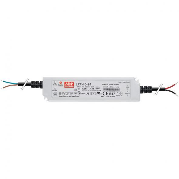 LED-Netzteil, 40W LPF-40-24 LED-Netzteil, 40W LPF-40-24