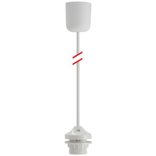 Leuchtenpendel 1x E27 weiß L800 Leuchtenpendel 1x E27 weiß L800