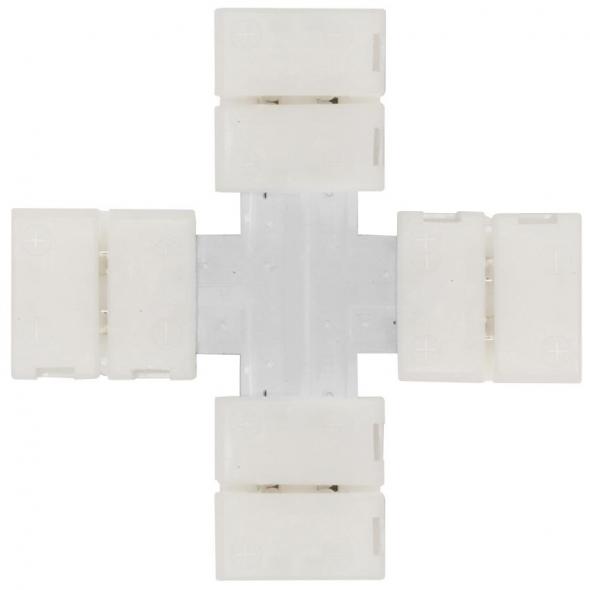 Kreuz-Verbinder mit Klemmanschluss 2 polig Kreuz-Verbinder mit Klemmanschluss 2 polig