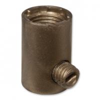 Klemmnippel Nylon gold M10 Ø6