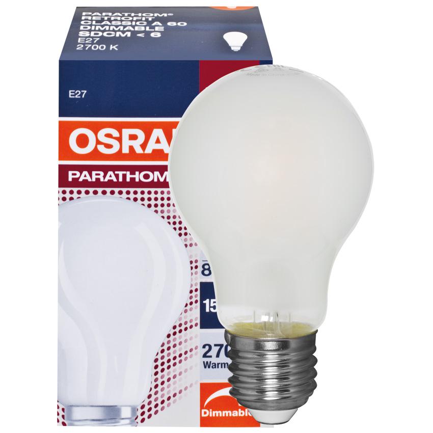 LED-Lampe PARATHOM ADVANCED RETROFIT CLASSIC A AGL-Form matt E27/240V LED-Lampe PARATHOM ADVANCED RETROFIT CLASSIC A AGL-Form matt E27/240V