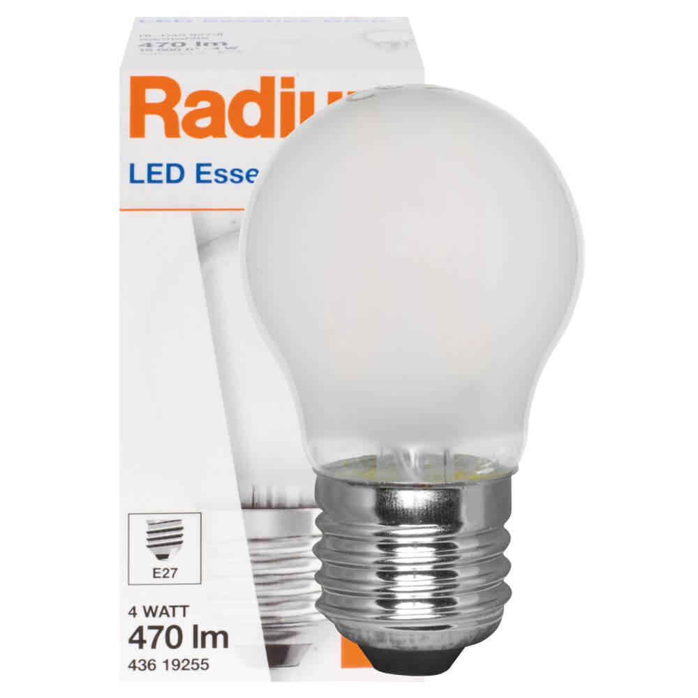 LED-Filament-Lampe LED ESSENCE CLASSIC Tropfen-Form matt E27/4W (40W), 470 lm 2700K LED-Filament-Lampe LED ESSENCE CLASSIC Tropfen-Form matt E27/4W (40W), 470 lm 2700K
