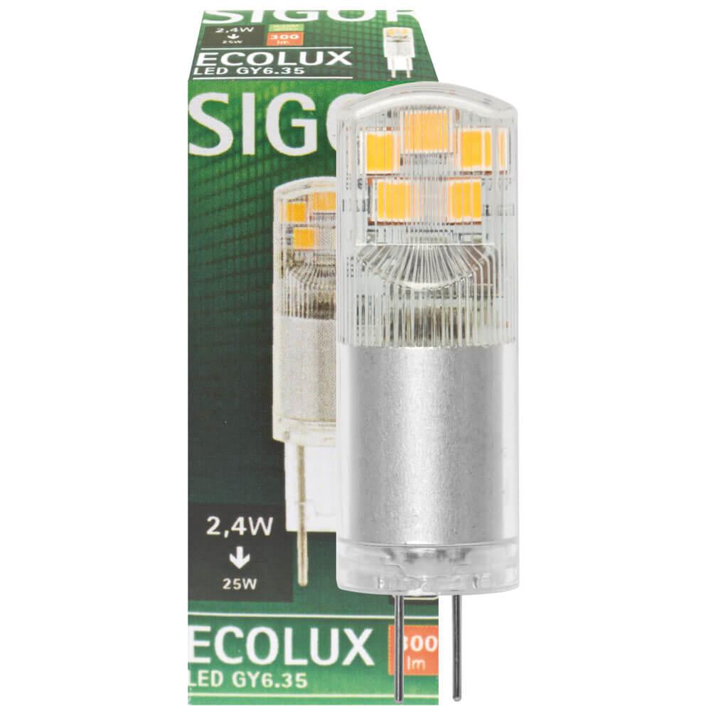 LED-Stiftsockellampe GY6,35 12V 2,6W 300 lm 2700K klar LED-Stiftsockellampe GY6,35 12V 2,6W 300 lm 2700K klar