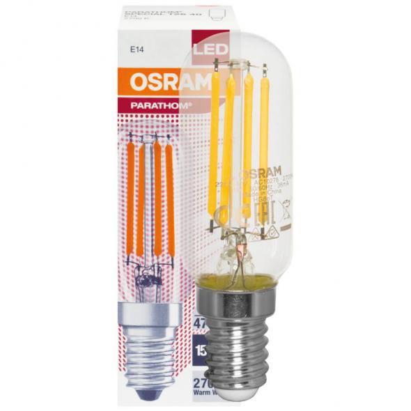 LED-Filament-Lampe PARATHOM T26 Röhren-Form, klar E14/4W, 470 lm, 2700K