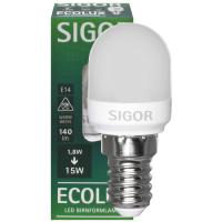 LED-Lampe Birnen-Form, matt E14 2700K